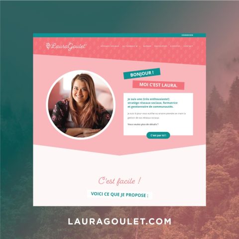 Laura Goulet – Réseaux sociaux
