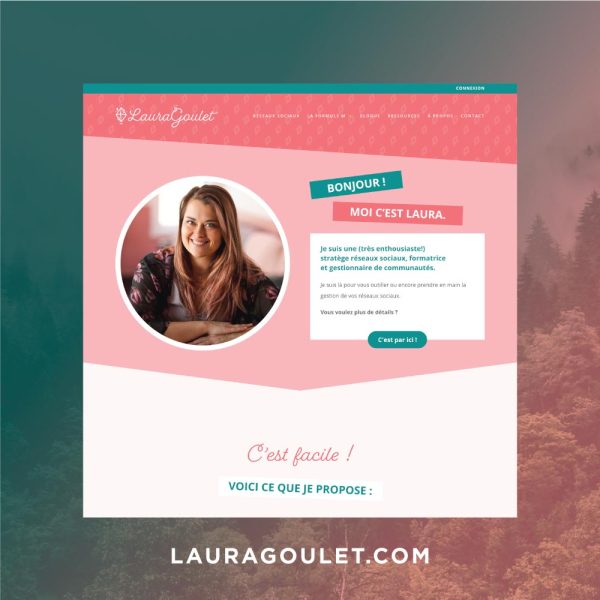 Laura Goulet réseaux sociaux - Une réalisation de Kaylynne Johnson