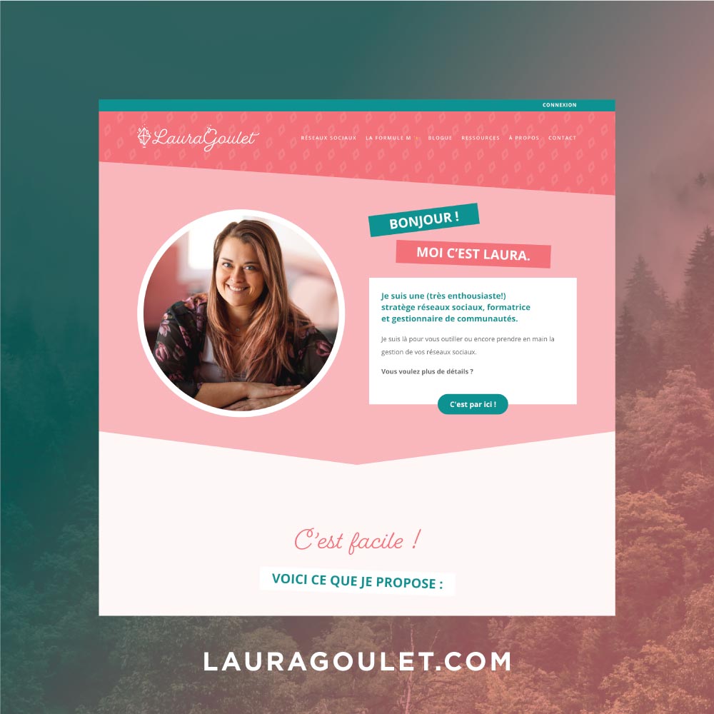 Laura Goulet – Réseaux sociaux